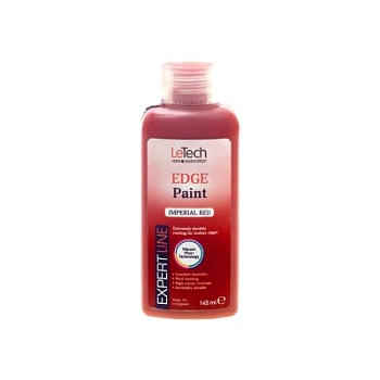 Leather Edge Paint Red - краска для уреза кожи 145 мл, Letech Professional
