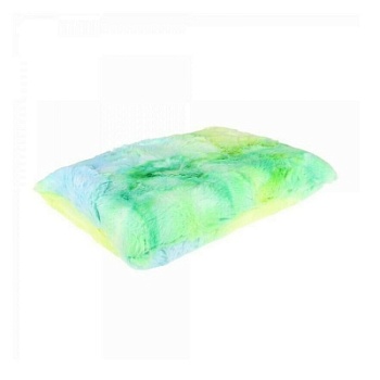 Color-pop pad - губка для мойки кузова плюшевая особомягкая зеленая 15x22x5 см, PURESTAR