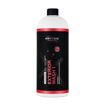 KRYTEX EXTERIOR WASH 1 - Высококонцентрированный бесфосфатный щелочной шампунь 1 л