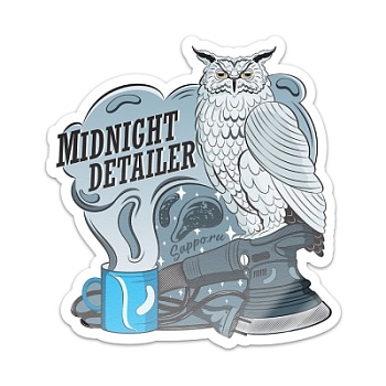 Midnight Detailer - стикер-наклейка, DIMR