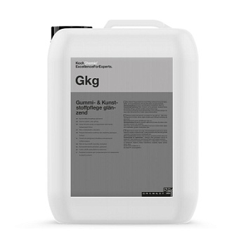 Gummi & Kunststoffpflege Glanzen - чернение резины для резиновых поверхностей 10 л, Koch Chemie