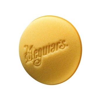 Foam Applicator Yellow - аппликатор для нанесения восков и полиролей 11 см (1 шт), Meguiars