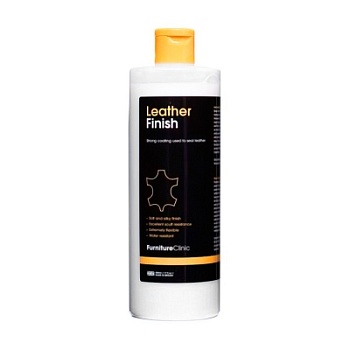 Защитный лак для кожи глянцевый (Leather Finish Gloss) 500 мл, Furniture Clinic