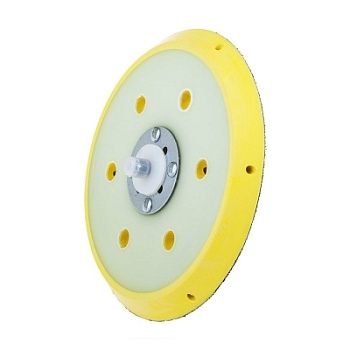 150 мм 5/16 UNF + M8 (6+1 отв.) подошва средней жесткости с пылеотводом / Flexi Pads 150mm