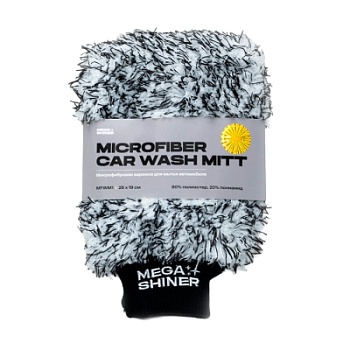 Микрофибровая варежка для мытья автомобиля Microfiber Car Wash Mitt, MegaShiner