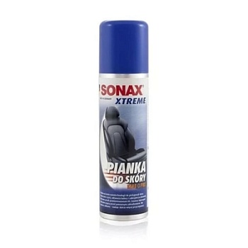 Xtreme Leather Care Foam - Очиститель кожи пенный без силикона 250 мл, Sonax 