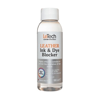Leather Ink & Dye Blocker - блокиратор жира и чернил 100 мл, LeTech