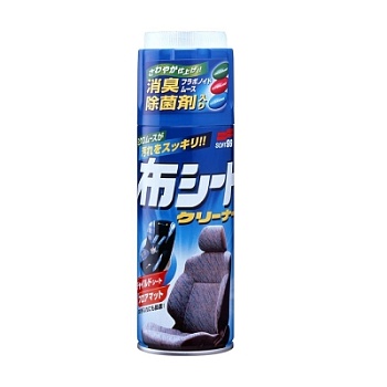 Очиститель тканевых поверхностей пенный (антибактериальный) - Fabric Seat Cleaner 420 мл, Soft99