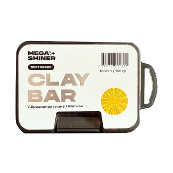 Абразивная глина мягкая Clay Bar Soft, MegaShiner