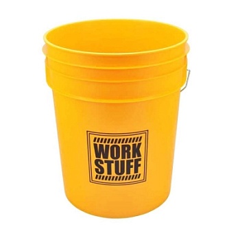 Ведро Work Stuff 20 л жёлтое