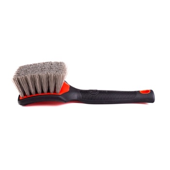 Щетка для чистки резины, Ultra Grip Tire Brush, Soft (red with grey hair), DOFR