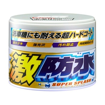 Water Block Wax - защитная полироль для светлых машин 300 г, Soft99