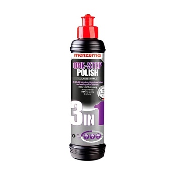 One-step Polish 3 in 1 - универсальная среднеабразивная полировальная паста 250 мл, Menzerna, 