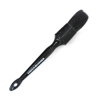 Кисть для детейлинга c натуральным ворсом Black Detailing Brush 18, MegaShiner
