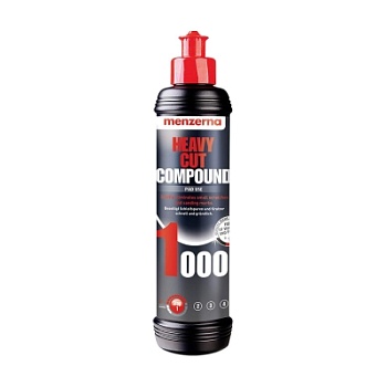 Heavy Cut Compound 1000 - высокоабразивная полировальная паста 250 мл, Menzerna