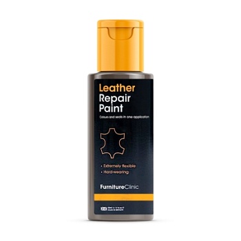 Ремонтная краска для кожи (Leather Repair Paint) Dark Beige 50 мл, Furniture Clinic