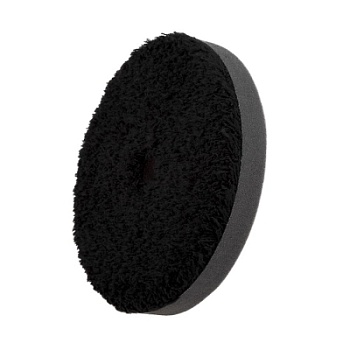 Черный микрофибровый диск для финишной полировки Finishing GRIP 125 мм, FlexiPads