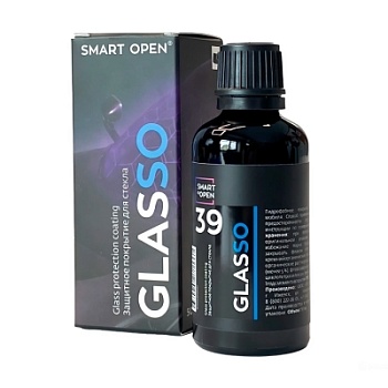 39 GLASSO - защитное покрытие для стекла 10 мл, Smart Open