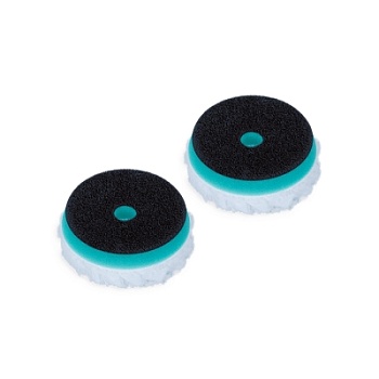 Thermo Microfiber - Полировальный круг из микрофибры на твёрдом поролоне 90/30/80 мм, Zvizzer