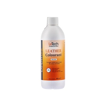 Leather Colourant Orange - краска для кожи EXPERT LINE 500 мл, Letech Professional