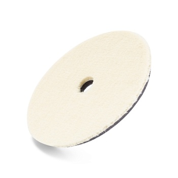 Меховой круг 85 мм - Wool White aggressive pad 85 mm, Ewocar