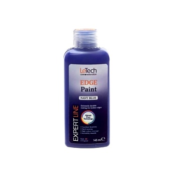 Leather Edge Paint Navy Blue - краска для уреза кожи 145 мл, Letech Professional