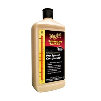Pro Speed Compound M100 - абразивный полироль 945 мл, Meguiars