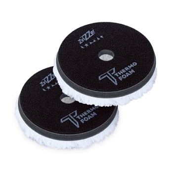 Thermo Wool - Полировальный круг из нат. меха на мягкой поролоновой подложке 160/30/150 мм, Zvizzer