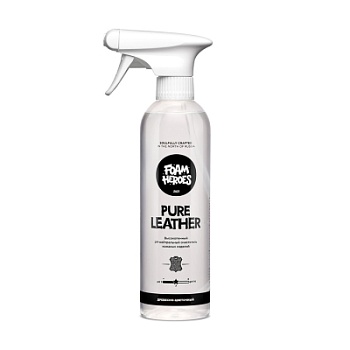 Pure Leather, деликатный очиститель кожи 500 мл, Foam Heroes