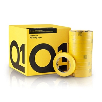 Малярная лента Желтая Premium - 48 мм х 50 м, Q1