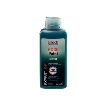 Leather Edge Paint Green - краска для уреза кожи 145 мл, Letech Professional