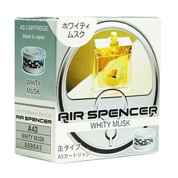 Меловой ароматизатор WHITY MUSK - SPIRIT REFILL Air Spencer  A-43, Eikosha
