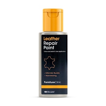 Ремонтная краска для кожи (Leather Repair Paint) Light Cream 50 мл, Furniture Clinic