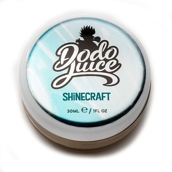 Высокоэффективный гибридный воск для светлых цветов ЛКП Shinecraft 30 мл, Dodo Juice