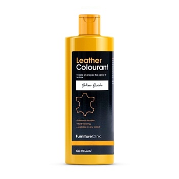Краска для кожи (Leather Colourant) Yellow Oxide 500 мл, Furniture Clinic											