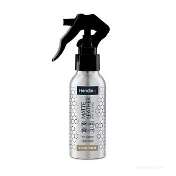 Матовое покрытие для кожи в автомобиле Matte Leather Auto 100 мл, Hendlex