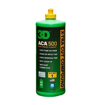 Режущая полировальная паста 3D ACA X-TRA CUT Compound, 0,94 л