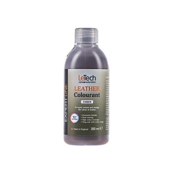 Leather Colourant Umber - краска для кожи EXPERT LINE 200 мл, Letech Professional