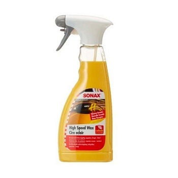 High Speed Wax - Быстросохнущий воск (моментальный полироль) 500 мл, Sonax