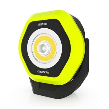 HX1500R - Компактный dual led светильник 1500 Lm, 5200 mAh, IP65, UNILITE