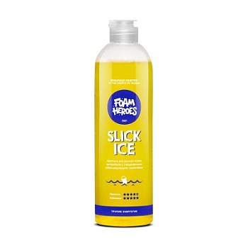 Slick Ice Zippy, шампунь для ручной мойки автомобиля 500 мл, Foam Heroes