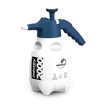 Ручной синий помповый опрыскиватель Industry Ergo Alkaline 2000(EPDM), Marolex