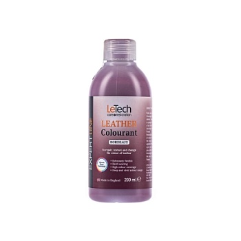 Leather Colourant Bordeaux - краска для кожи EXPERT LINE 200 мл, Letech Professional