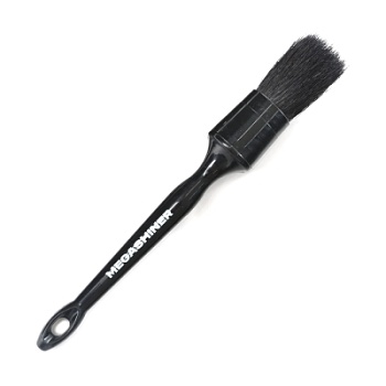 Кисть для детейлинга c натуральным ворсом Black Detailing Brush 16, MegaShiner