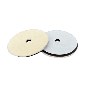 Меховой круг 150 мм - Wool White aggressive pad 150 mm, Ewocar