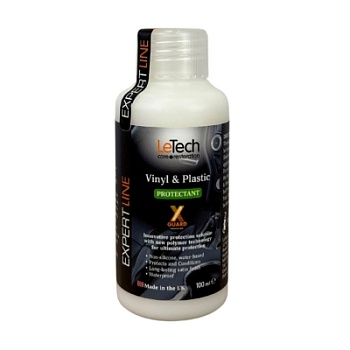 Vinyl & Plastic Protectant X-GUARD - защитный кондиционер для пластика и винила 100 мл, LeTech
