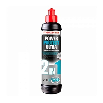 Power Protect Ultra 2 in 1 - полировальный состав для машинной и ручной полировки, 250 мл, Menzerna