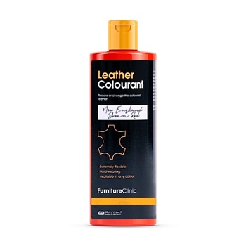 Краска для кожи (Leather Colourant BMW) New England Dream Red 250 мл, Furniture Clinic