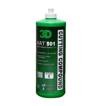 Абразивная полироль быстрого действия 3D AAT 501 Cutting Compound  0,94 л