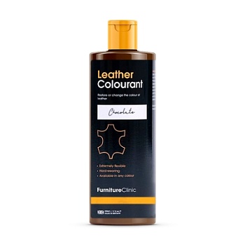 Краска для кожи (Leather Colourant) Chocolate 250 мл, Furniture Clinic